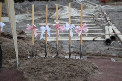 Groundbreaking shovels